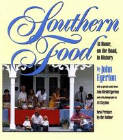 Southern food : at home, on the road, in history  Cover Image