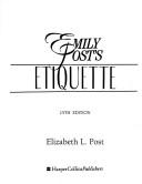 Emily Post's Etiquette  Cover Image