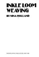 Inkle loom weaving. Cover Image