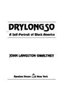 Drylongso : a self-portrait of Black America  Cover Image