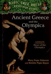 Ancient Greece and the Olympics : a nonfiction companion to Hour of the Olympics  Cover Image