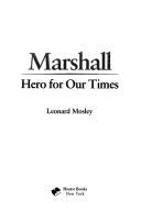 Marshall, hero for our times  Cover Image