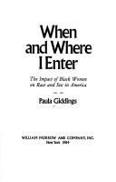 When and where I enter : the impact of Black women on race and sex in America  Cover Image