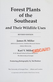 Forest plants of the Southeast and their wildlife uses  Cover Image