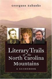 Literary trails of the North Carolina mountains : a guidebook  Cover Image