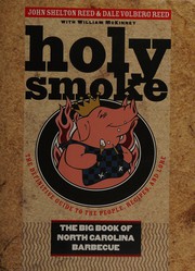 Holy smoke : the big book of North Carolina barbecue  Cover Image