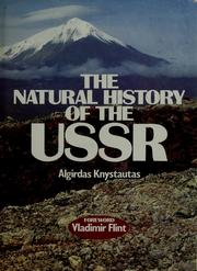 The natural history of the USSR  Cover Image