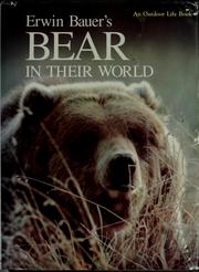 Erwin Bauer's Bear in their world  Cover Image