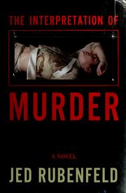 The interpretation of murder : a novel  Cover Image