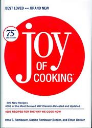 Joy of cooking  Cover Image