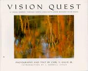 Vision quest : a visual journey through North Carolina's lower Roanoke River Basin  Cover Image