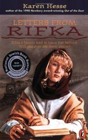 Letters from Rifka  Cover Image