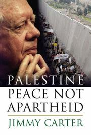 Palestine : peace not apartheid  Cover Image