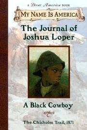 The journal of Joshua Loper : a Black cowboy  Cover Image