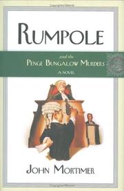 Rumpole and the Penge Bungalow murders  Cover Image