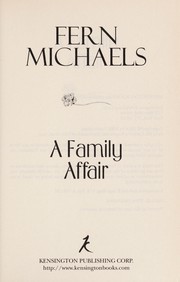 A family affair Cover Image