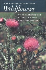 Wildflowers of the Shenandoah Valley and Blue Ridge Mountains  Cover Image