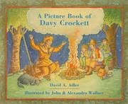 A picture book of Davy Crockett Book cover