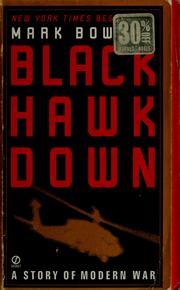 Black Hawk down : a story of modern war  Cover Image