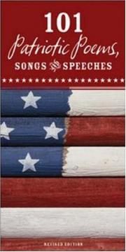 101 patriotic poems, songs, and speeches. Cover Image