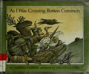 As I was crossing Boston Common  Cover Image