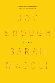 Joy enough : a memoir  Cover Image