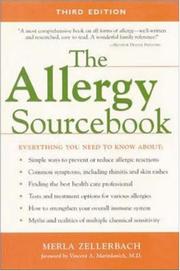 The allergy sourcebook : everything you need to know  Cover Image