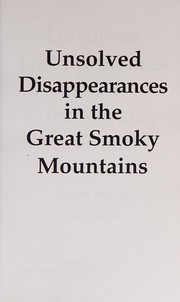 Unsolved disappearances in the Great Smoky Mountains  Cover Image