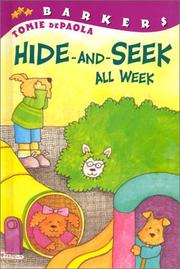 Hide-and-seek all week  Cover Image