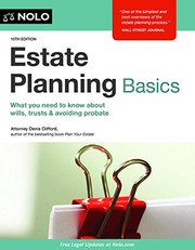 Estate planning basics  Cover Image