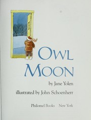 Owl moon  Cover Image