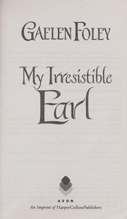 My irresistible earl  Cover Image