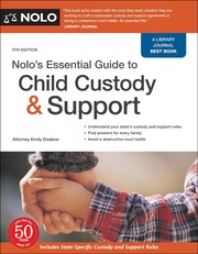 Nolo's essential guide to child custody & support Book cover