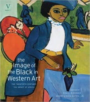 The image of the Black in Western art. Volume V, Part 1, The twentieth century : The impact of Africa  Cover Image