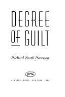 Degree of guilt  Cover Image