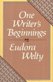 One writer's beginnings  Cover Image