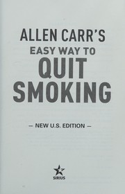 Allen Carr's easy way to quit smoking. Cover Image