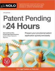 Patent pending in 24 hours  Cover Image