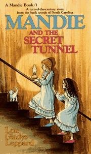 Mandie and the secret tunnel  Cover Image