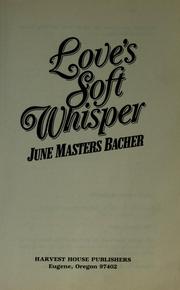 Love's soft whisper  Cover Image