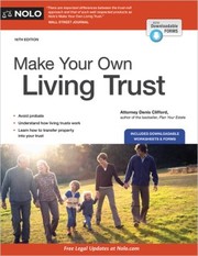 Make your own living trust  Cover Image