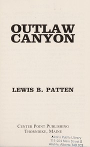 Outlaw Canyon Cover Image