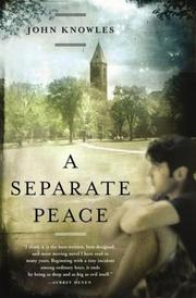 A separate peace  Cover Image