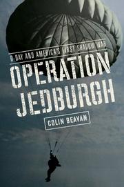 Operation Jedburgh : D-Day and America's first shadow war  Cover Image