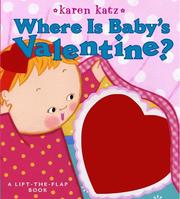 Where is baby's valentine? a lift-the-flap book  Cover Image