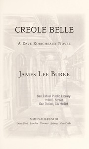 Creole Belle : a Dave Robicheaux novel  Cover Image