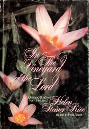 In the vineyard of the Lord  Cover Image