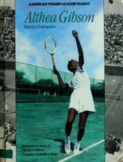 Althea Gibson  Cover Image