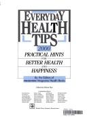 Everyday health tips : 2000 practical hints for better health and happiness  Cover Image