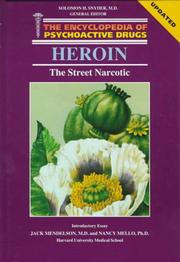 Heroin : the street narcotic  Cover Image